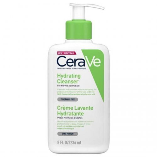 CeraVe Hydrating Cleanser Κρέμα Καθαρισμού Προσώπου & Σώματος 236ml